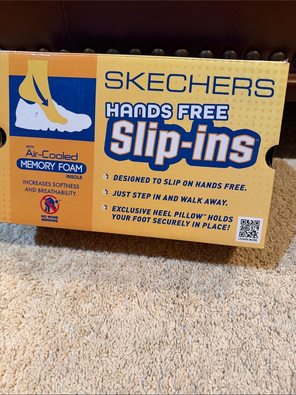 Skechers slip-ins shoe box